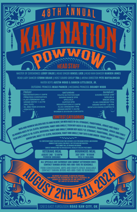 48th Annual Kaw Nation Powwow | www.kawnation.gov